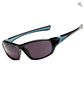 Sinner Okemo Junior Sunglasses (Black/Blue) - Colour: Black / Blue